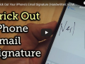 Trick Out Your iPhone's Email Signature (Handwritten; HTML; Hyperlinks) [How-To]
